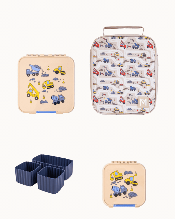 MontiiCo Lunch Time Fun Set - Construction