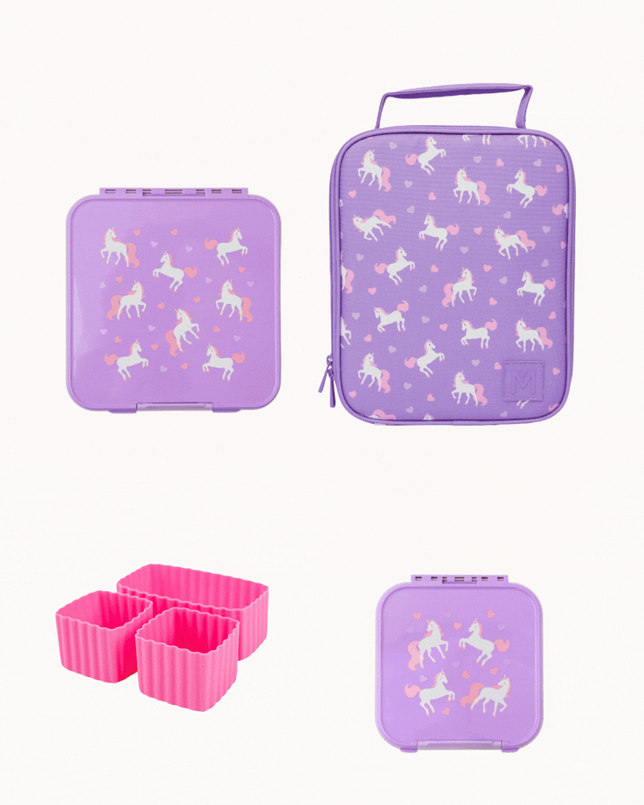 MontiiCo Lunch Time Fun Set - Unicorn