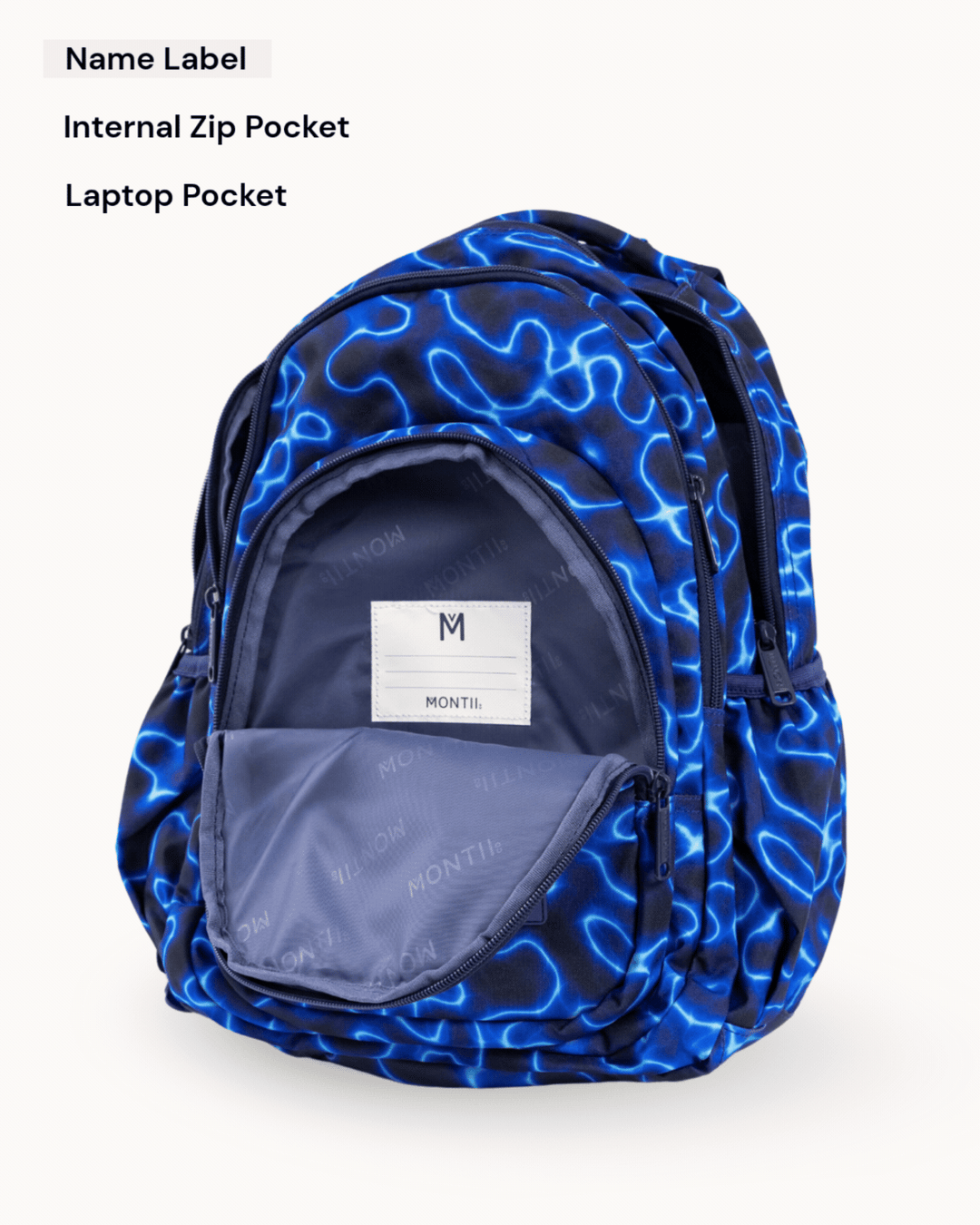MontiiCo School Bag - High Voltage
