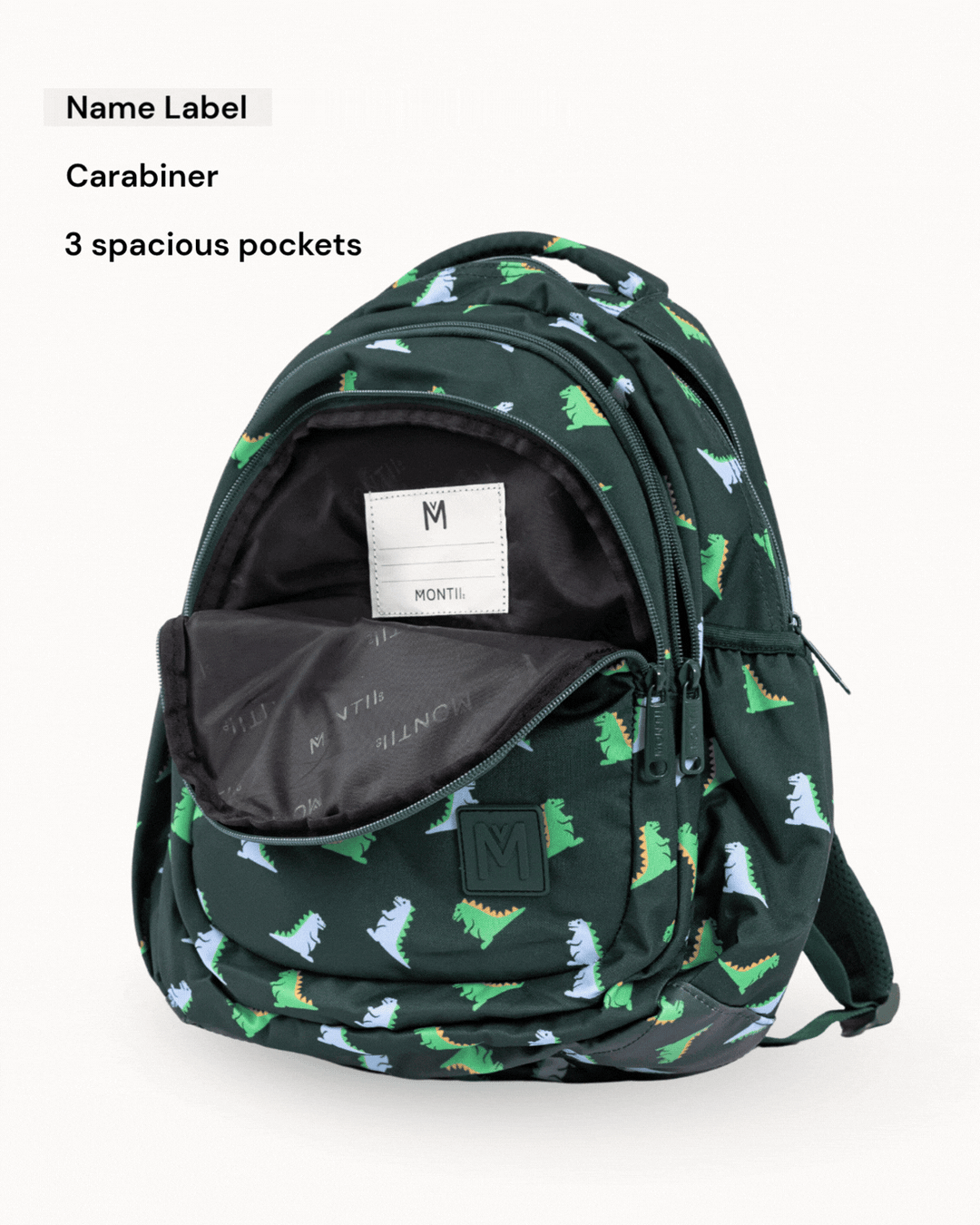 MontiiCo Junior School Bag - Dinosaur