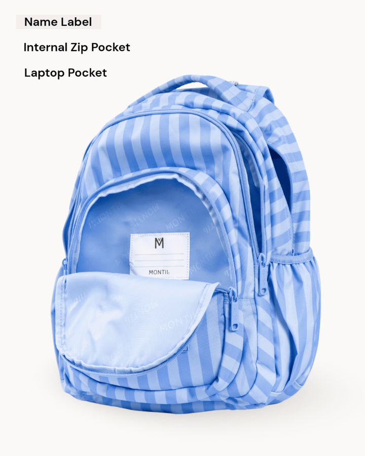 MontiiCo Junior School Bag - Splash Stripe