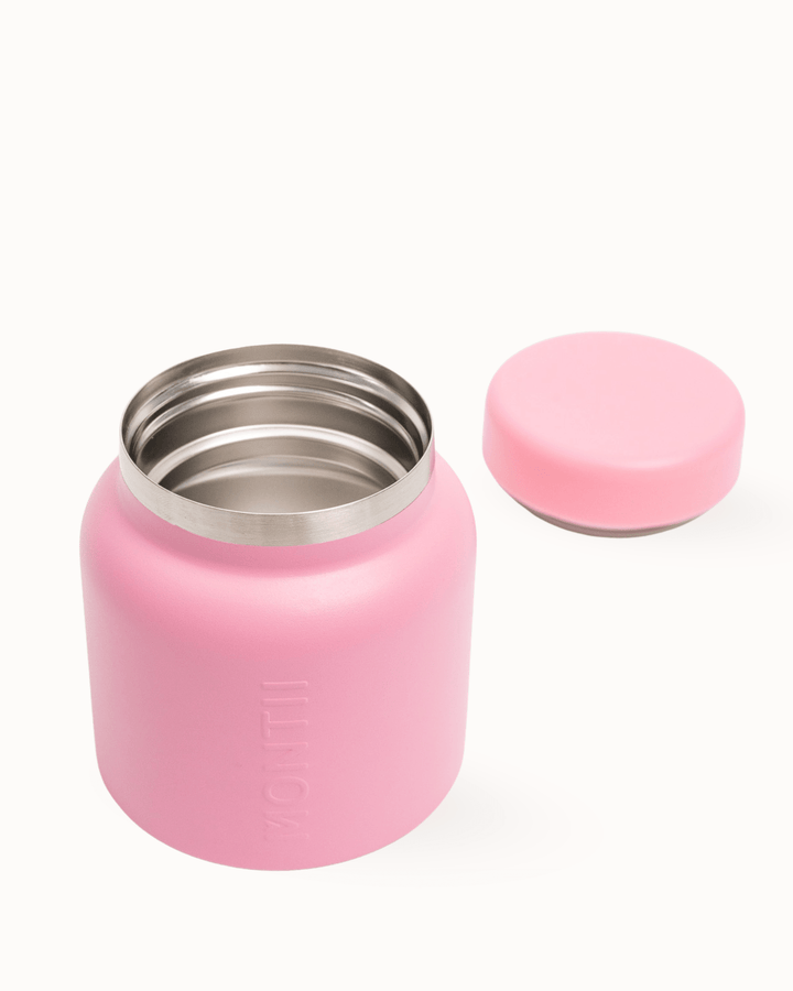 Kids insulated thermos lunch pot in bubblegum