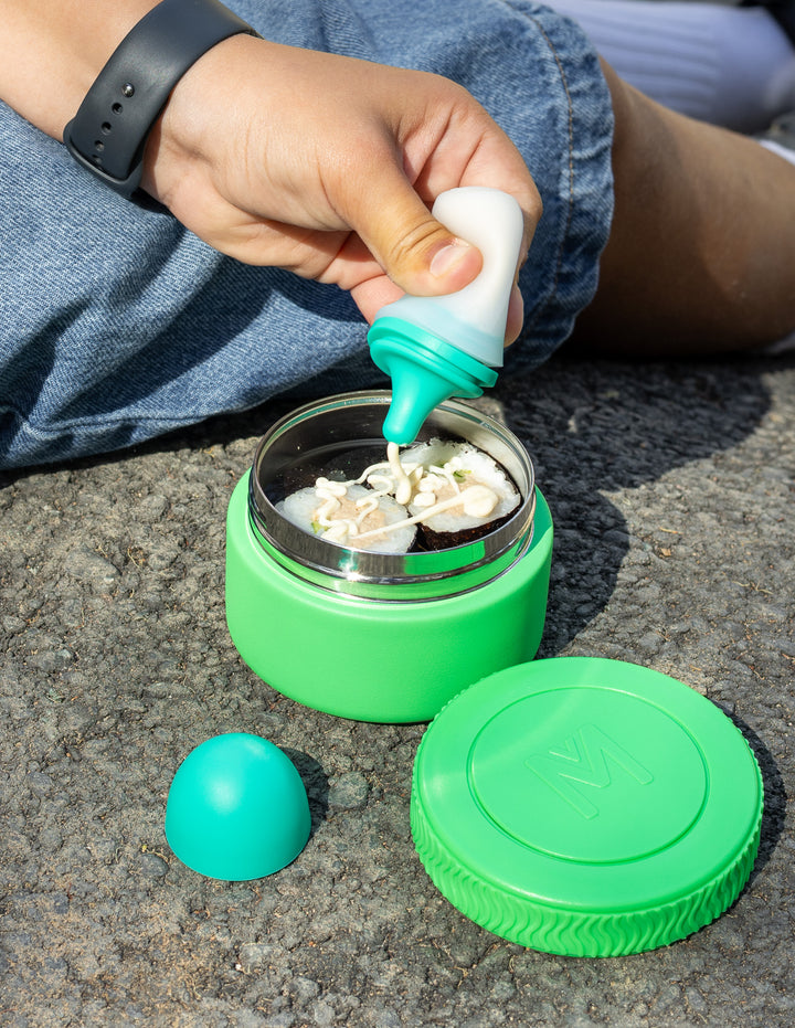 MontiiCo Insulated Mini Food Jar - Apple