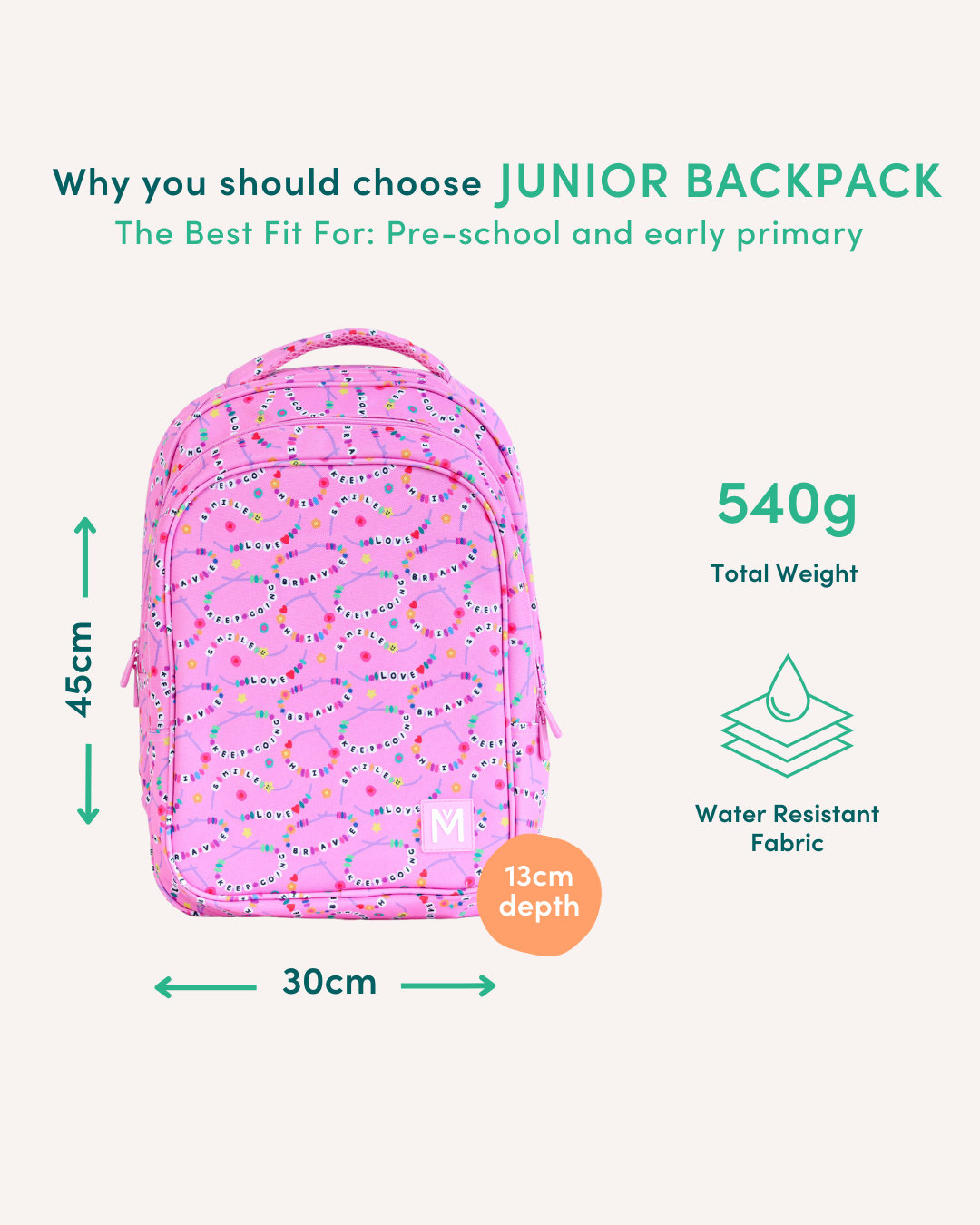 MontiiCo Junior Backpack - Dinosaur