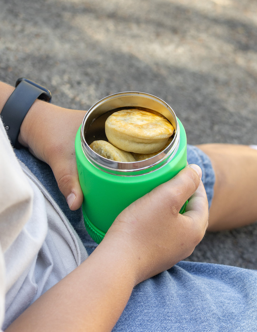 MontiiCo Insulated Food Jar - Apple