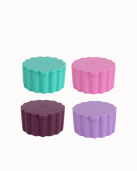 MontiiCo Silicone Scallop Tub Set