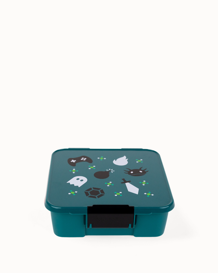 MontiiCo Bento Three Lunch Box - Game On