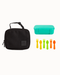 MontiiCo Snack Lunch Box Bundle - Midnight