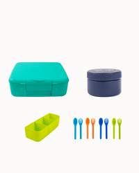 MontiiCo Ultimate Feast Lunch Box Bundle - Mojito