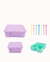 MontiiCo Lunch Box Bundle - Lilac