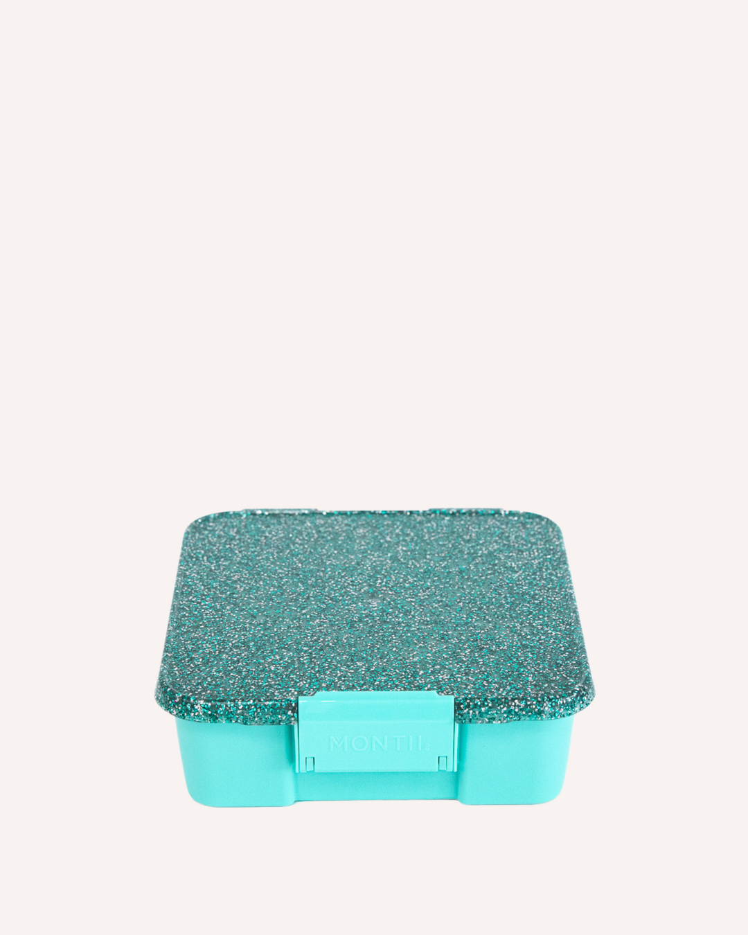 MontiiCo Bento Five Lunch Box - Turquoise Glitter