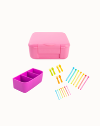 MontiiCo Bite Lunch Box Bundle - Floss