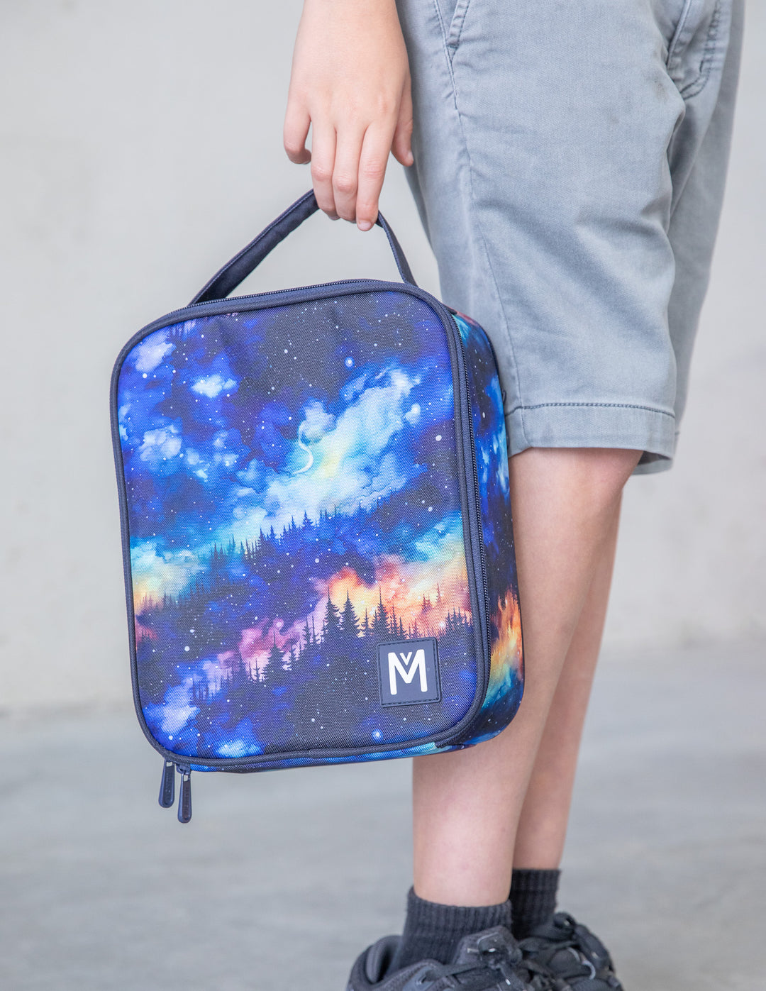 MontiiCo Large Insulated Lunch Bag - Galaxy