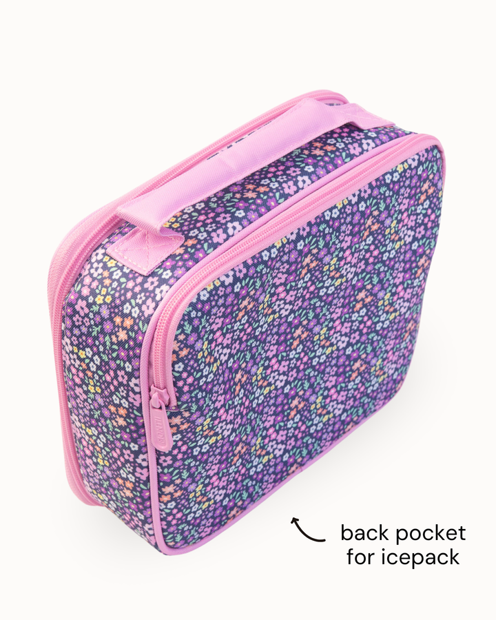 MontiiCo Medium Insulated Lunch Bag - Meadow