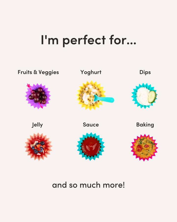 Lunch Punch Jumbo Silicone Cups - Blush