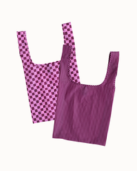 MontiiCo Holiday Shopper Bags - Ruby