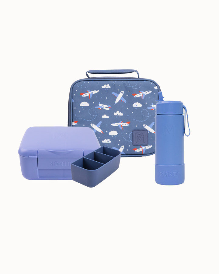 MontiiCo Bite & Go Set - Jetset