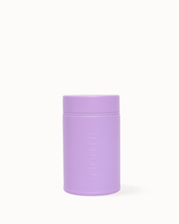 Insulated thermos snack pot in lilac