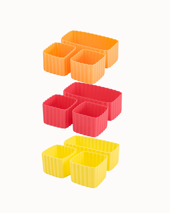 MontiiCo Bento Silicone Cups Bulk Buy - Brights (Clearance)