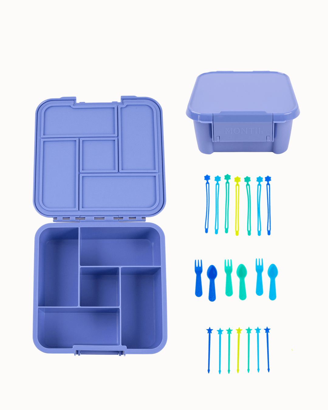 MontiiCo Bento Lunch Box Combo - Splash