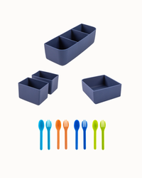 MontiiCo Feast Accessory Set - Navy