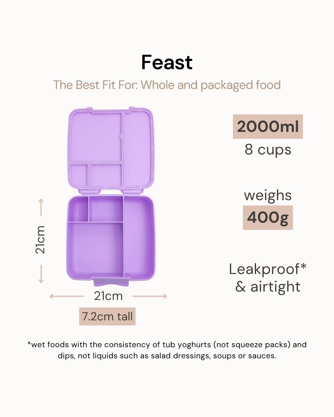 MontiiCo Feast Lunch Box - Midnight