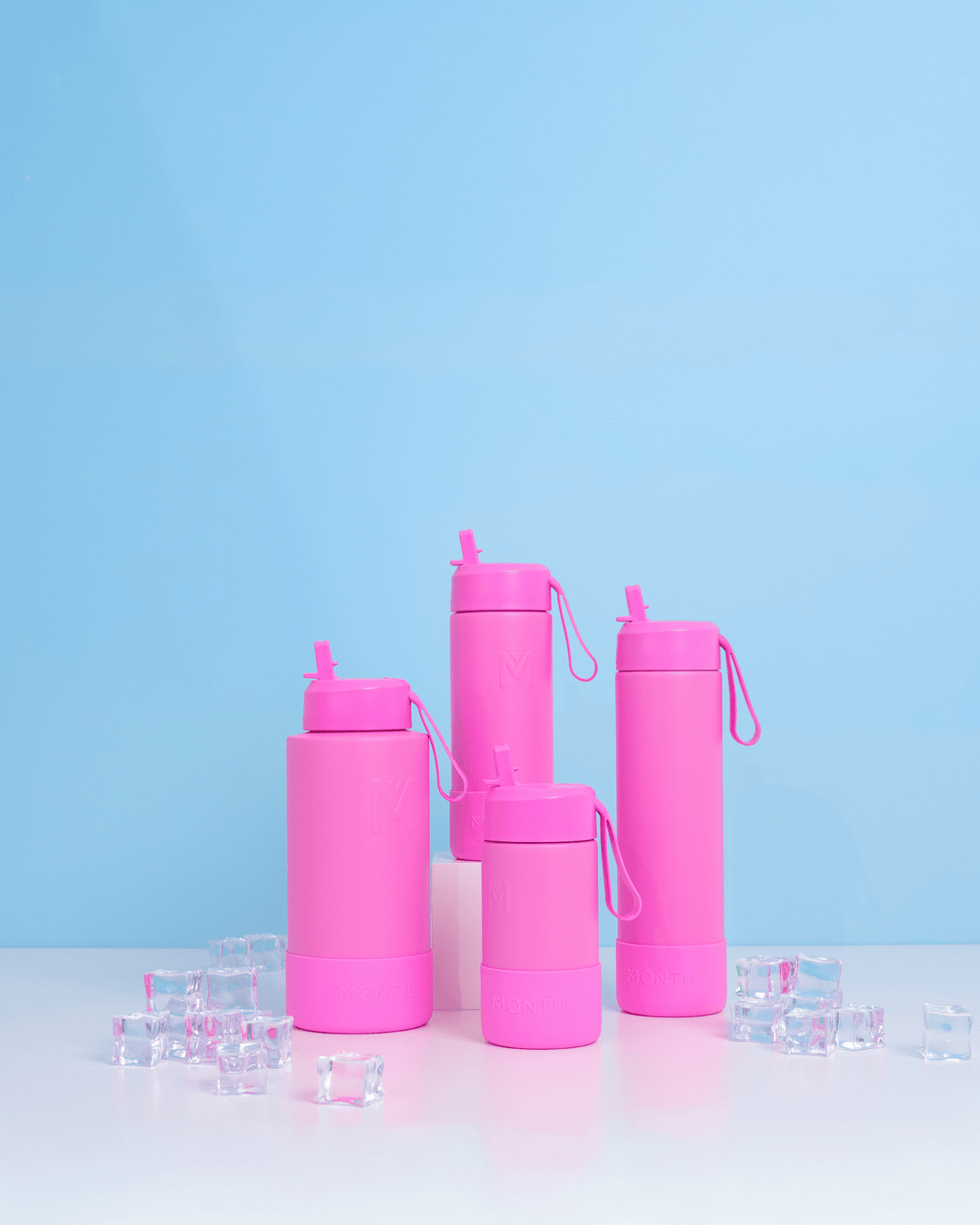 MontiiCo 1L Fusion Drink Bottle Sipper - Floss