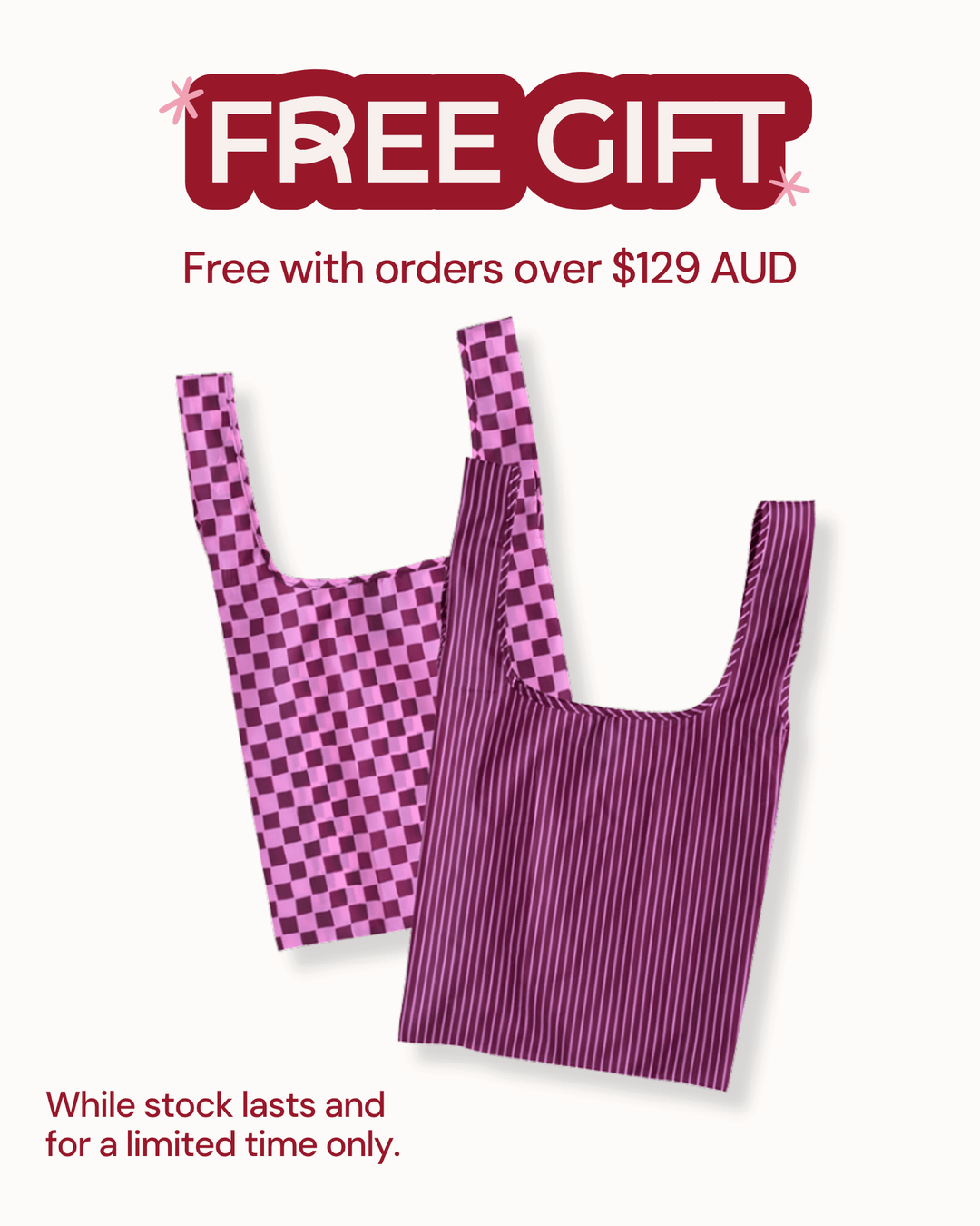 FREE Gift with Purchase - Shopper Bag Set