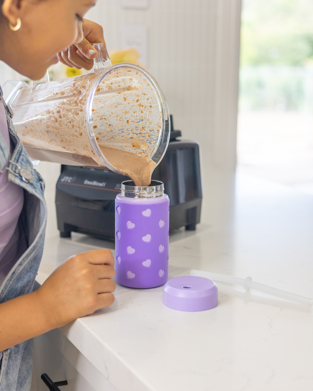 MontiiCo 350ml Fusion Smoothie Cup - Lilac