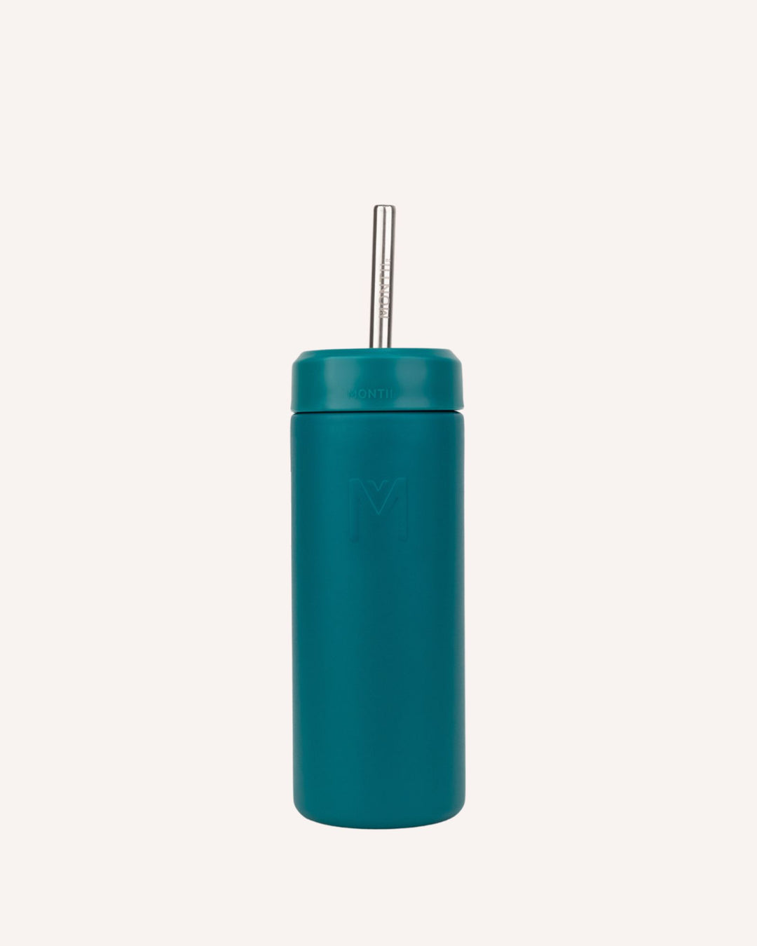 475ml Smoothie Cup & Straw - Pine