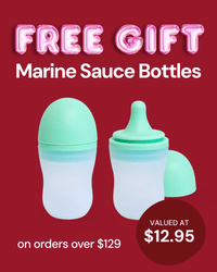 FREE Gift with Purchase - Silicone Sauce Bottle - Marine