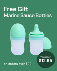 FREE Gift with Purchase - Silicone Sauce Bottle - Marine