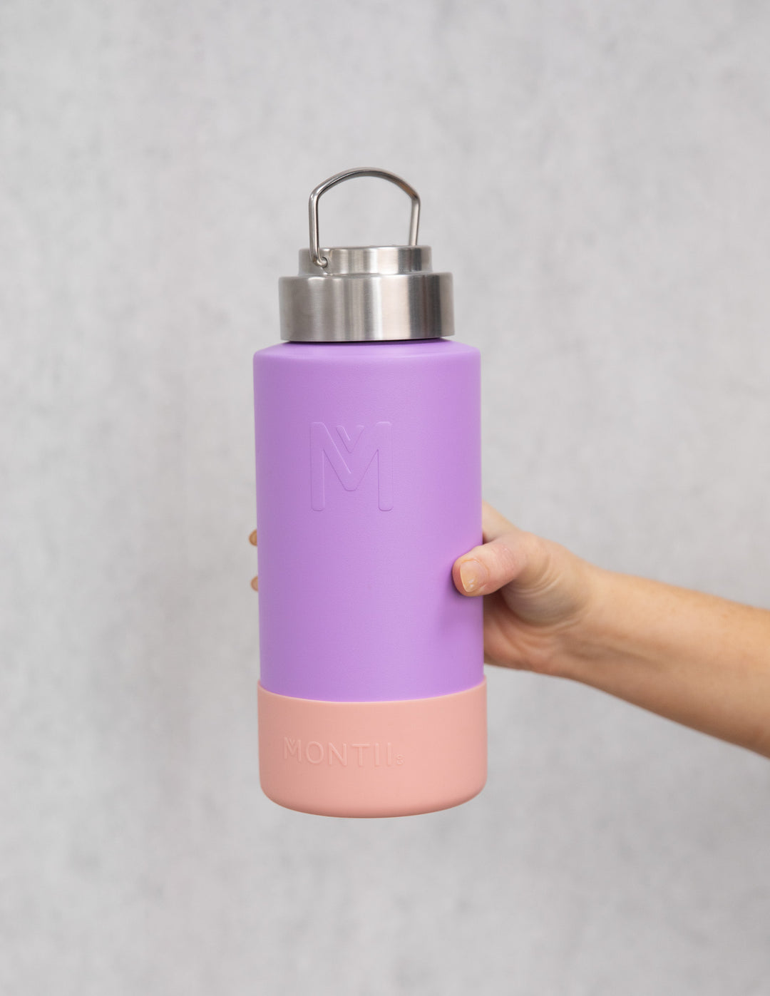 MontiiCo 1L Drink Bottle Stainless Steel - Dusk