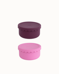 MontiiCo Silicone Scallop Bowl Set