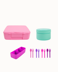 MontiiCo Ultimate Feast Lunch Box Bundle - Floss
