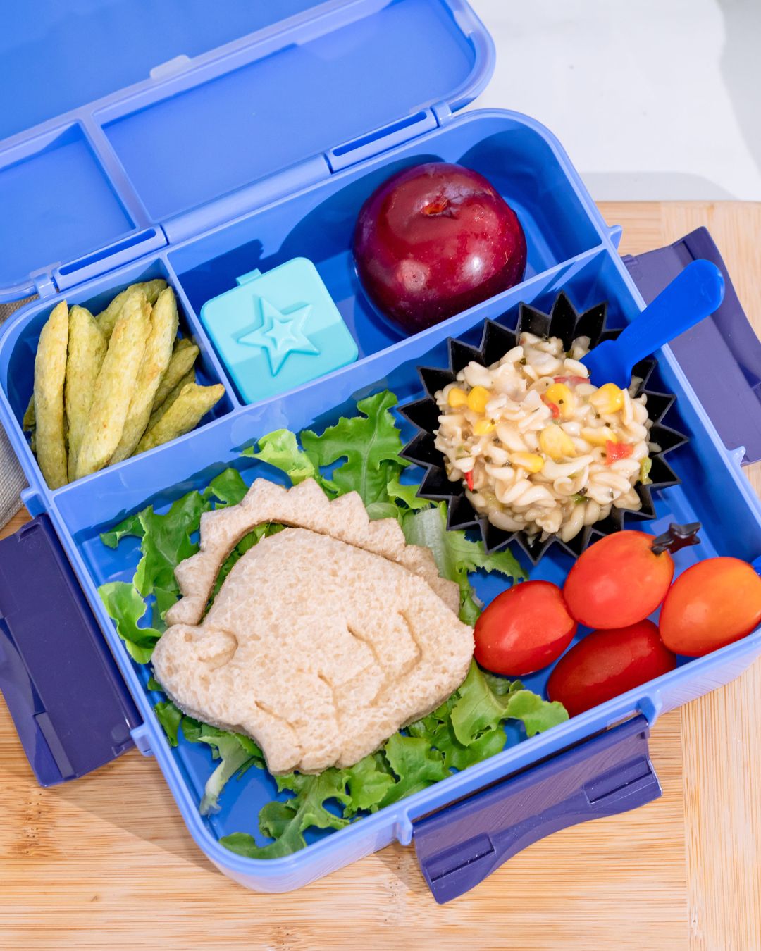Aohea Leakproof Bento Lunch Box for Kids with Fork and Spoon