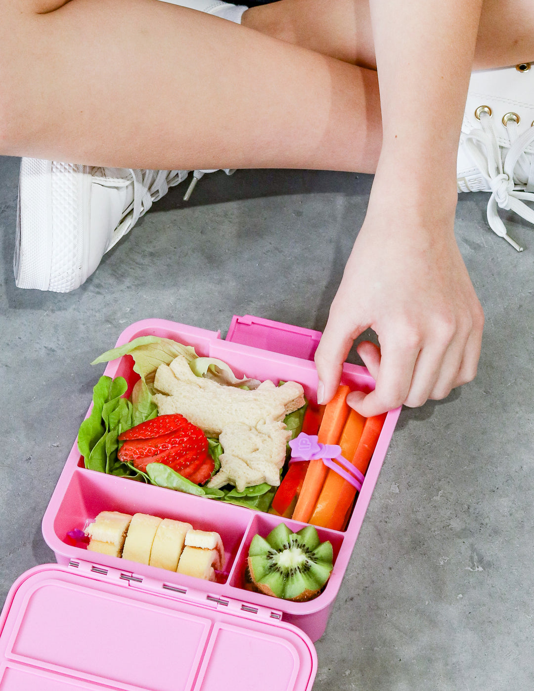 Lunch Punch Silicone Wrap Bands - Blush