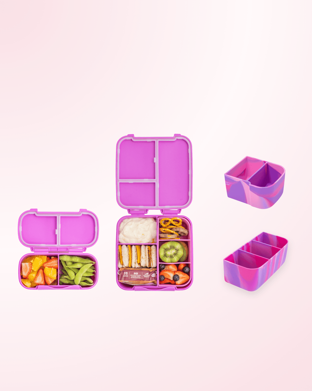 MontiiCo Lunch Box Combo - Fuchsia