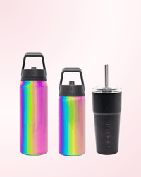 MontiiCo Triple Sip Set - Rainbow