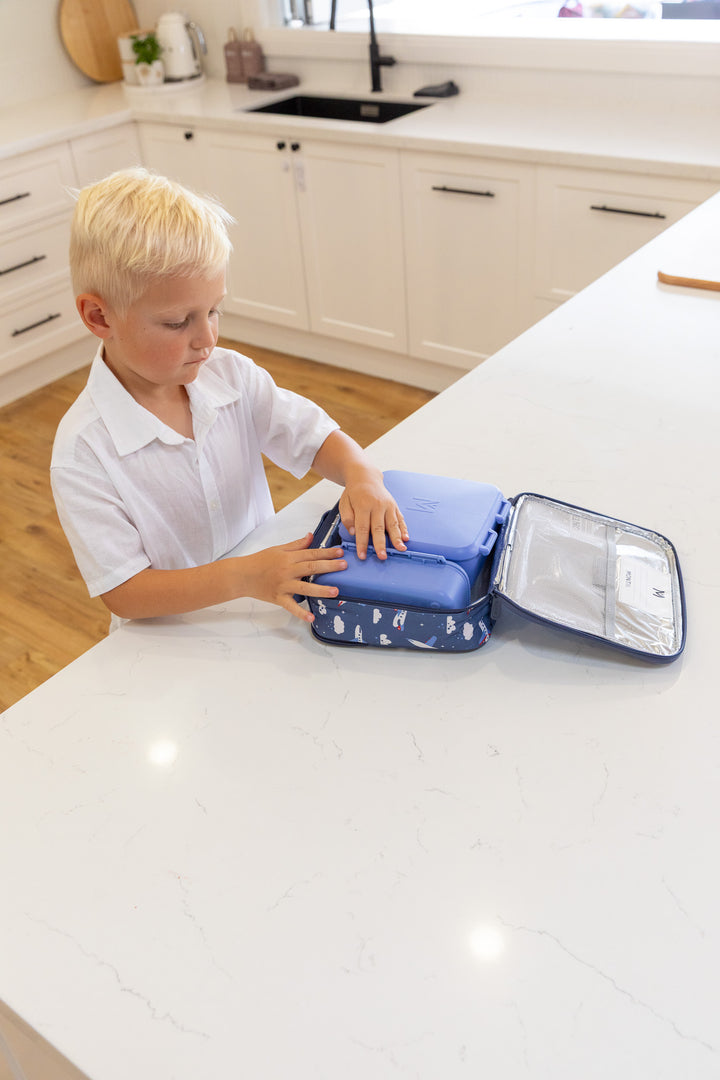 MontiiCo Medium Insulated Lunch Bag - Jetset