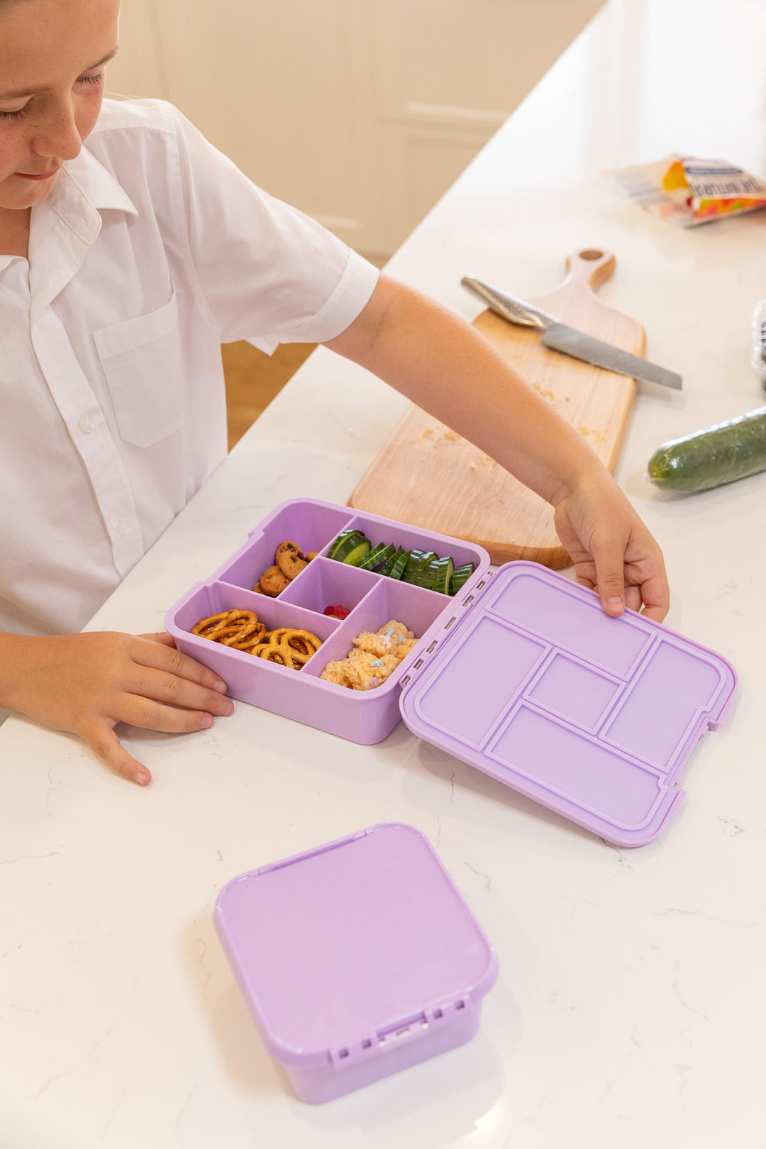 MontiiCo Large Selective Snacker Bundle - Lilac