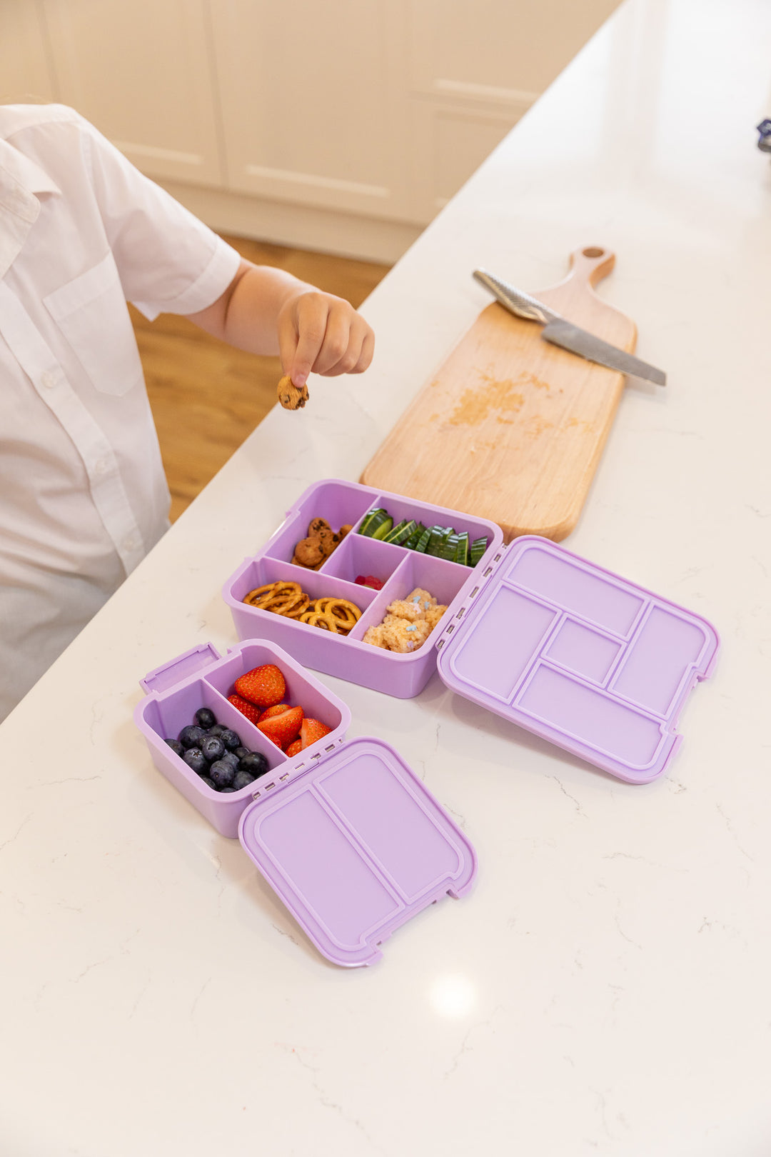 MontiiCo Large Selective Snacker Bundle - Lilac