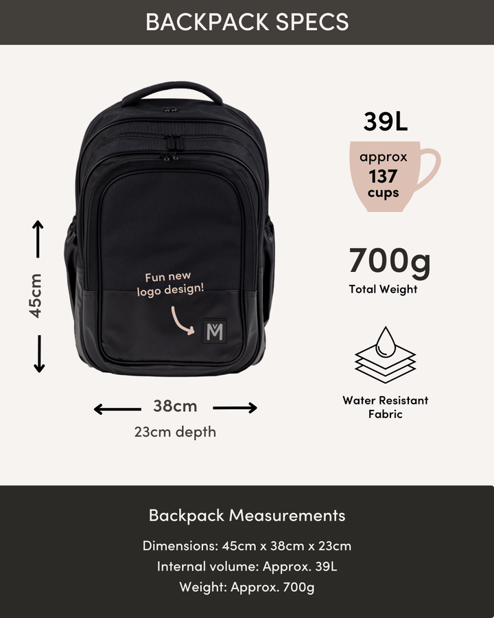 MontiiCo Backpack - Midnight
