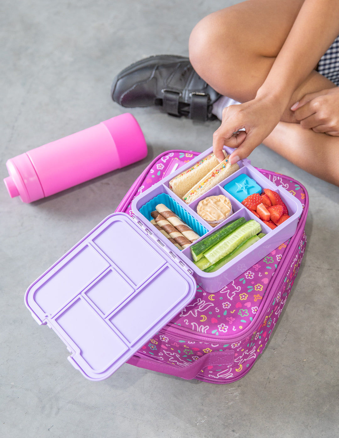 MontiiCo Bento Five Lunch Box - Dusk