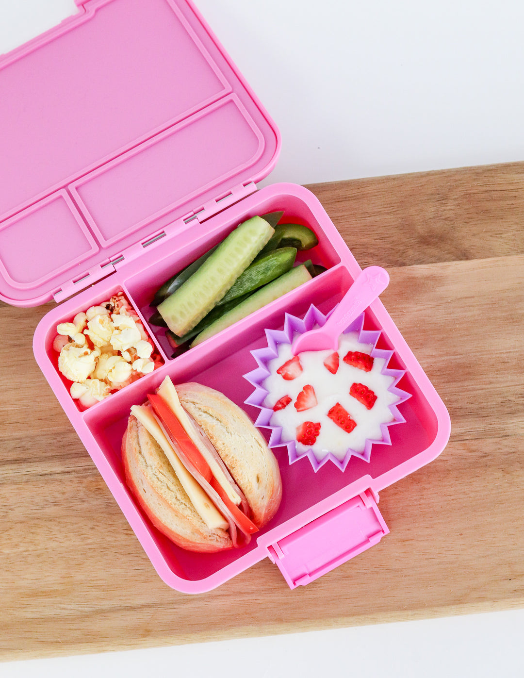 Lunch Punch Lunch Box Fork and Spoon Set - Blush