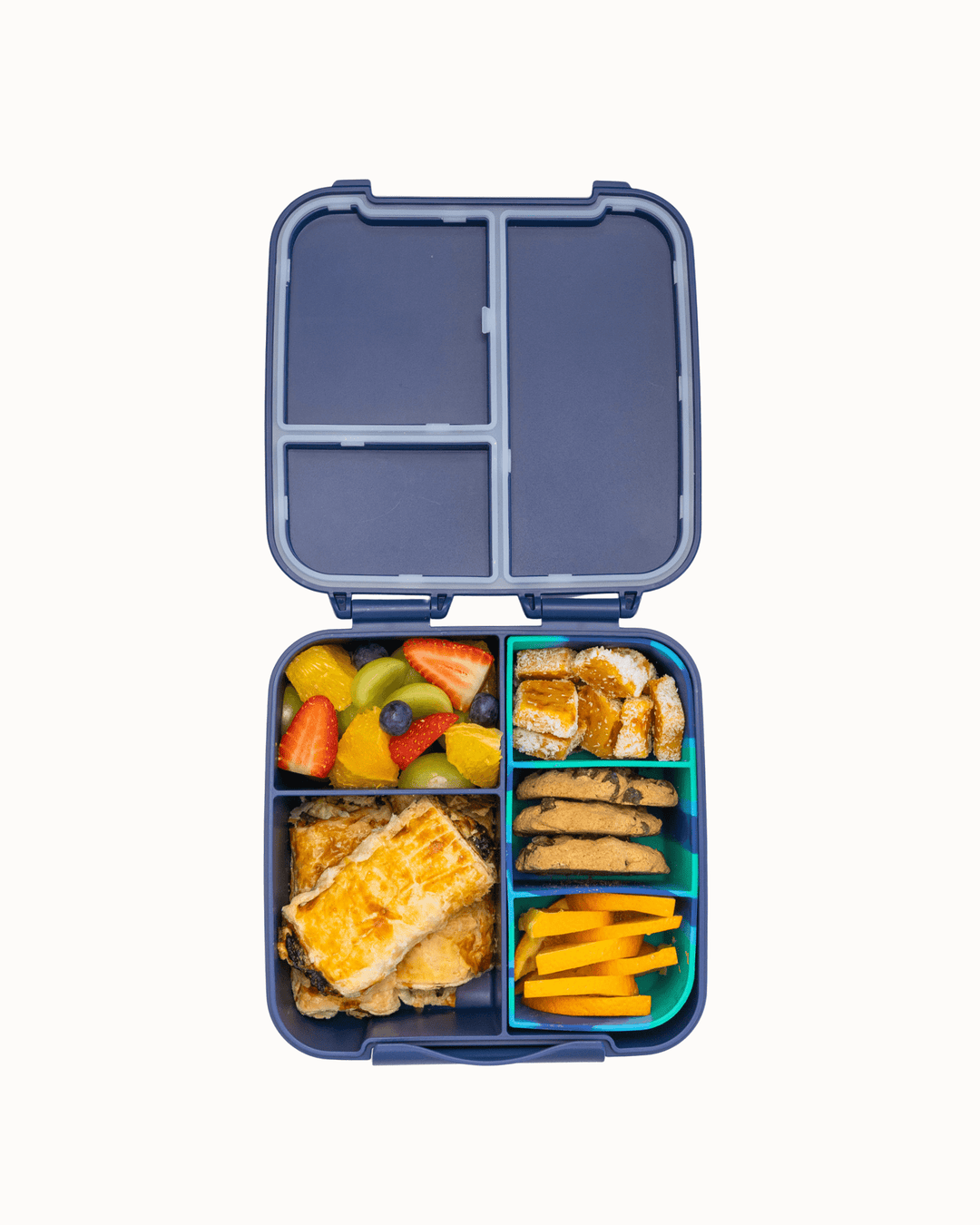 MontiiCo Bite Lunch Box - Navy