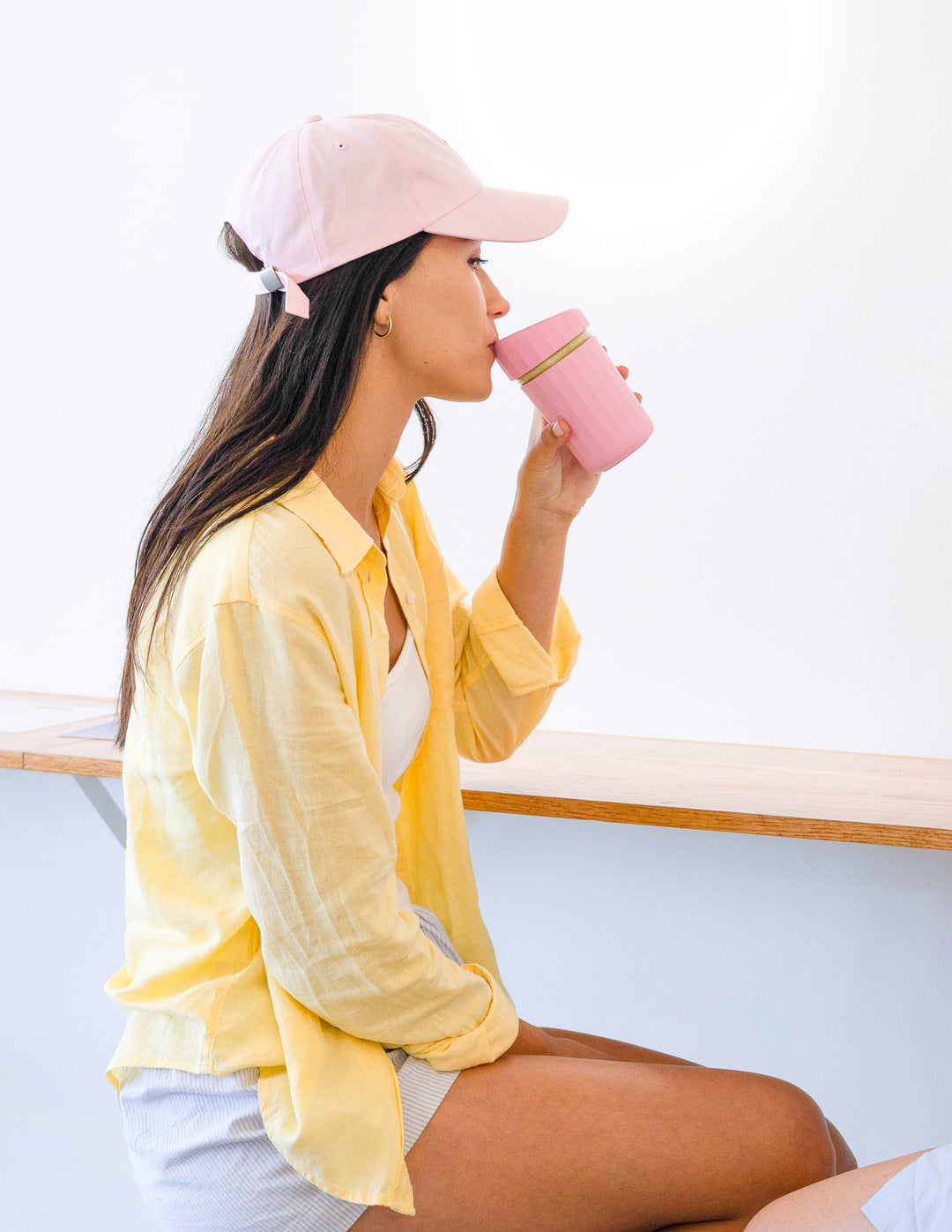 MontiiCo 350ml Brew Coffee Cup - Bubblegum