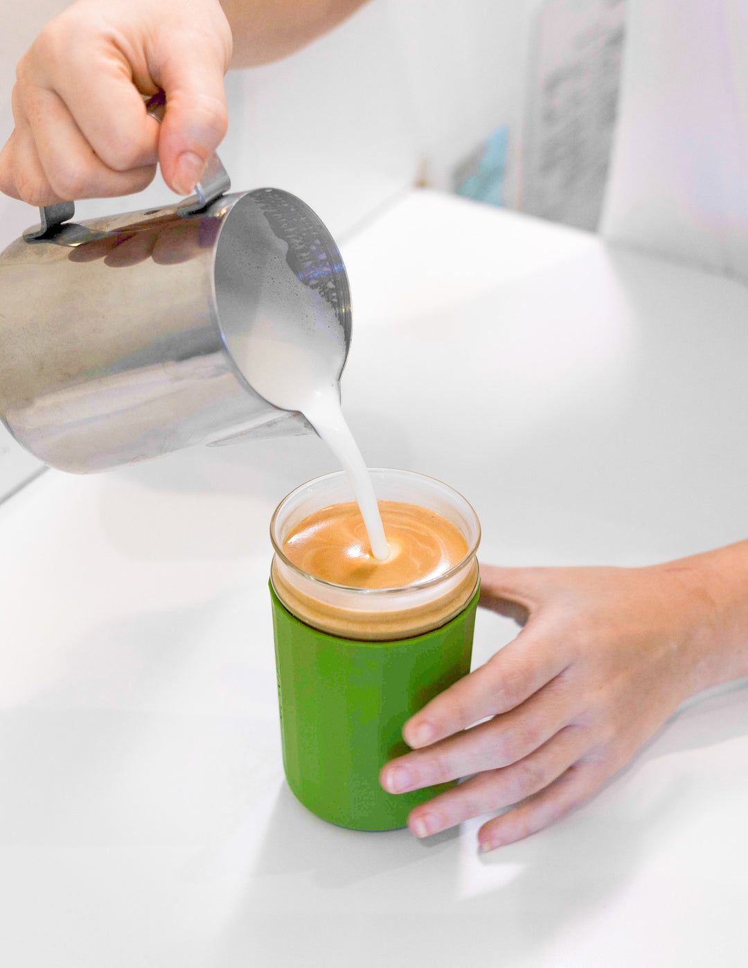 MontiiCo 350ml Brew Coffee Cup - Pickle