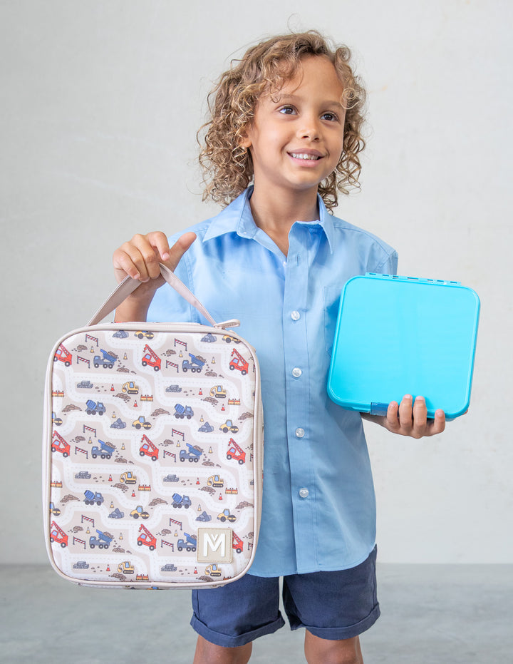 MontiiCo Large Insulated Lunch Bag - Construction