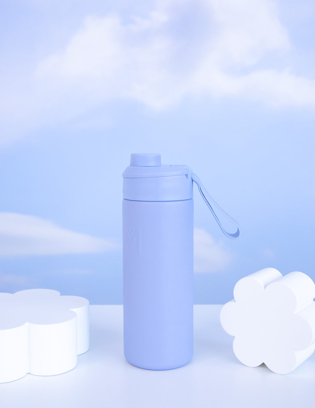 MontiiCo 475ml Protein Shaker - Cloud